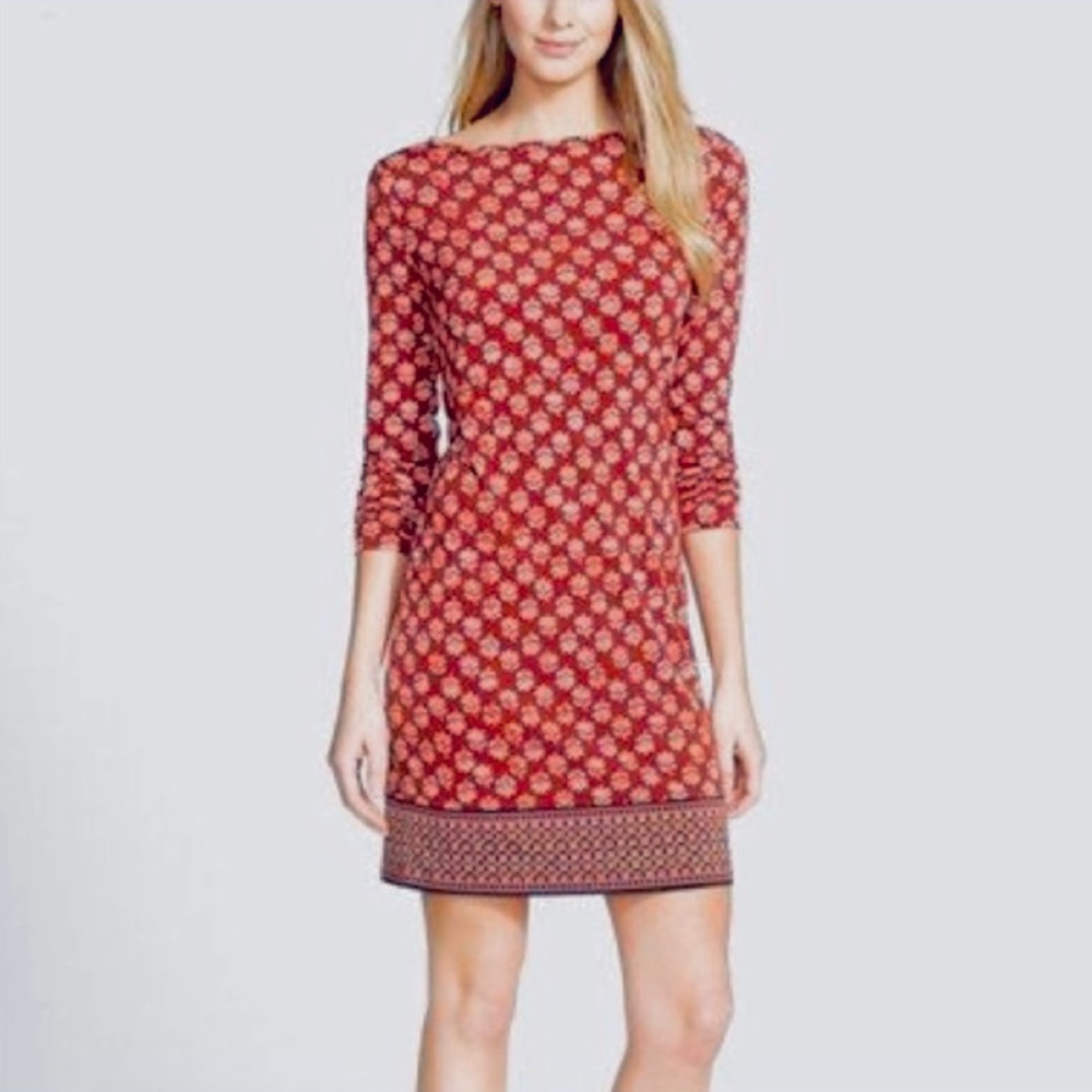 MICHAEL Michael Kors Printed Long Sleeve Dress